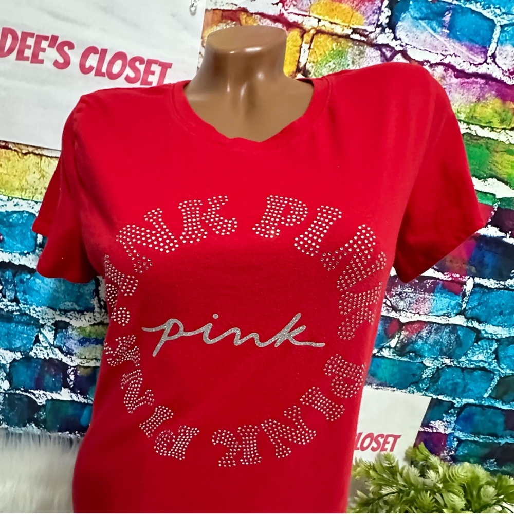 PINK VS BLING LARGE SHORT SLEEVE